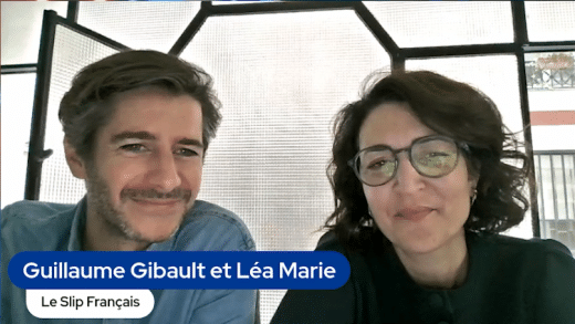 Guillaume Gibault Pdg et Léa Marie Directrice Exécutive Le Slip Français (Tous droits réservés 2026 www.labourseetlavie.com)