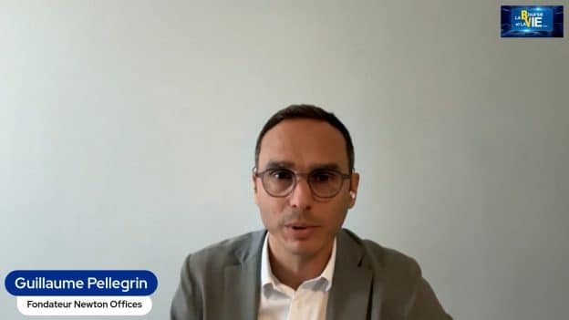 Guillaume Pellerin Fondateur de Newton Offices (tous droits réservés 2026 www.labourseetlavie.com)