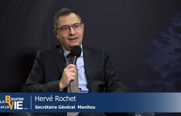 Hervé Rochet Secrétaire Général Manitou (tous droits réservés 2023 www.labourseetlavie.com)