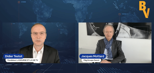 Jacques Mottard Pdg Sword Group interview (Tous droits réservés 2023 www.labourseetlavie.com)