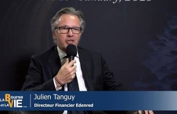 Julien Tanguy Directeur Financier Edenred (Photo tous droits réservés www.labourseetlavie.com, reproduction interdite 2023)