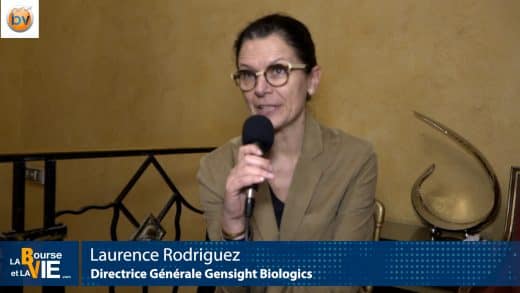 Laurence Rodriguez Directrice Général Gensight Biologics (Tous droits réservés 2024 www.labourseetlavie.com)