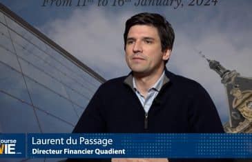 Laurent du Passage Directeur Financier Quadient (photo tous droits réservés 2024 www.labourseetlavie.com)