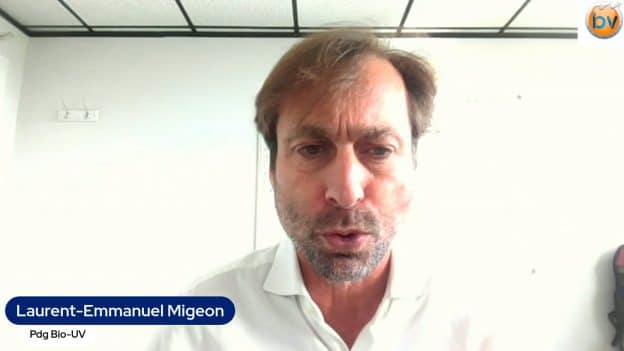 Laurent-Emmanuel Migeon Pdg Bio-UV (Tous droits réservés 2025 www.labourseetlavie.com)