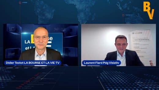 Laurent Fiard Pdg Visiativ (Tous droits réservés 2022 www.labourseetlavie.com)