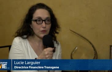 Lucie Larguier Directrice Financière Transgene (Tous droits réservés 2024 www.labourseetlavie.com)