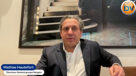 Mathias Hautefort Directeur Général Netgem (Tous droits réservés 2025 www.labourseetlavie.Com)
