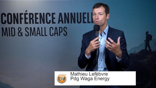 Michel Lefèbvre Pdg Waga Energy (photo tous droits réservés www.labourseetlavie.com 2022)