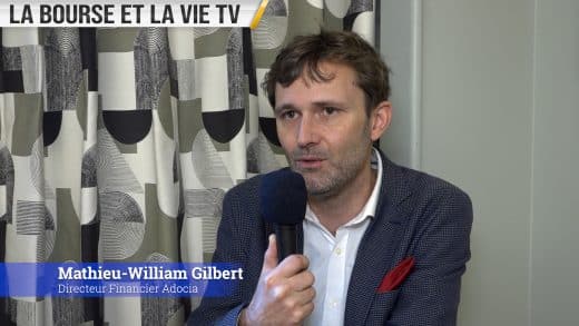 Mathieu-William Gilbert Directeur Financier Adocia (Tous droits réservés 2025 www.labourseetlavie.com)