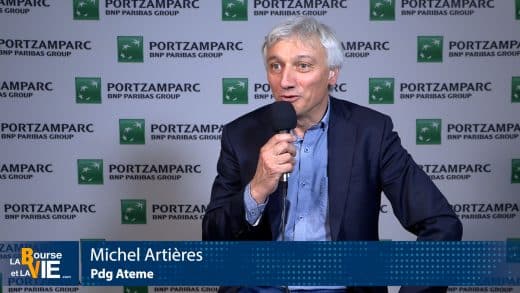 Michel Artières Pdg Ateme (Tous droits réservés 2024 www.labourseetlavie.Com)