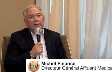 Michel Finance Directeur Général Affluent Medical (Photo tous droits réservés 2022 www.labourseetlavie.com)