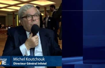 Michel Koutchouk Directeur Général d’Infotel (Tous droits réservés 2024 www.labourseetlavie.com)