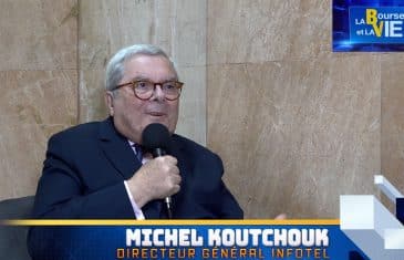 Michel Koutchouk Directeur Général Infotel (Tous droits réservés 2023 www.labourseetlavie.com)