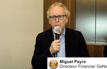 Miguel Payro Directeur Financier GeNeuro (Photo Tous droits réservés 2022 www.labourseetlavie.com)