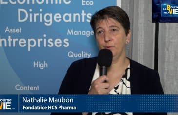Nathalie Maubon Fondatrice HCS Pharma(Tous droits réservés 2024 www.labourseetlavie.com)