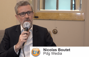 Nicolas Boutet Pdg Wedia (photo tous droits réservés 2022 www.labourseetlavie.com)