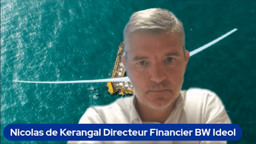 Nicolas de Kerangal Directeur Financier BW Ideol (Tous droits réservés 2022 www.labourseetlavie.com)