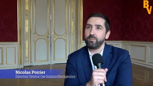 Nicolas Poirier Directeur Général Ose Immunotherapeutics (Tous droits réservés 2024 www.labourseetlavie.com)