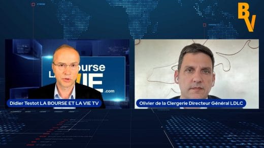 Olivier de la Clergerie Directeur Général LDLC (Tous droits réservés 2022 www.labourseetlavie.com)