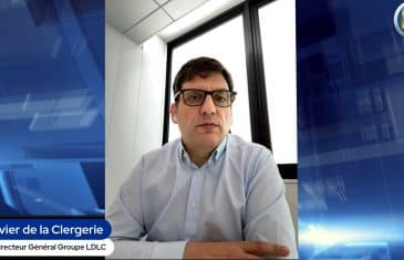 Olivier de la Clergerie Directeur Général Groupe LDLC (Tous droits réservés 2025 www.labourseetlavie.com)