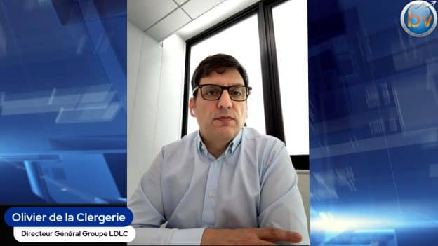 Olivier de la Clergerie Directeur Général Groupe LDLC (Tous droits réservés 2025 www.labourseetlavie.com)