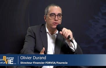 Olivier Durand Directeur Financier FORVIA/Faurecia (Photo tous droits réservés www.labourseetlavie.com)