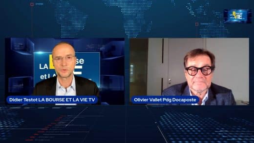 Olivier Vallet Pdg Docapost : "Nous avons un savoir-faire en France et en Europe". (Tous droits réservés 2022 www.labourseetlavie.com)