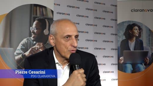 Pierre Cesarini Pdg Claranova (Tous droits réservés 2023 www.labourseetlavie.com)