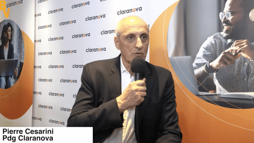 Pierre Cesarini Pdg Claranova (Tous droits réservés 2022 www.labourseetlavie.com)