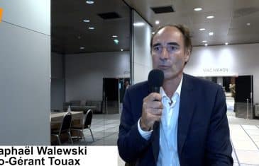 Raphaël Walewski Co-Gérant Touax (Tous droits réservés 2022 www.labourseetlavie.com)