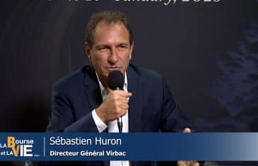 Sébastien Huron Directeur Général Groupe Virbac (tous droits réservés 2023 www.labourseetlavie.com)