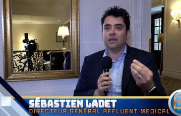 Sébastien Ladet Directeur Général Affluent Médical (Tous droits réservés 2023 www.labourseetlavie.com)