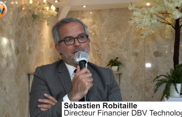 Sébastien Robitaille Directeur Financier DBV Technologies (Tous droits réservés 2022 www.labourseetlavie.com)