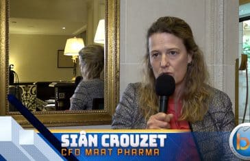 Siân Crouzet Directrice Financière Maat Pharma (tous droits réservés 2023 www.labourseetlavie.com)