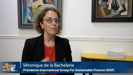 Véronique de la Bachelerie Présidente International Group For Sustainable Finance (Tous droits réservés 2023 www.labourseetlavie.com)