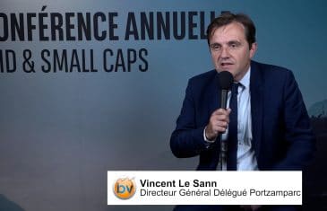 Vincent Le Sann Directeur Général Délégué Portzamparc (Tous droits réservés www.labourseetlavie.com 2022)