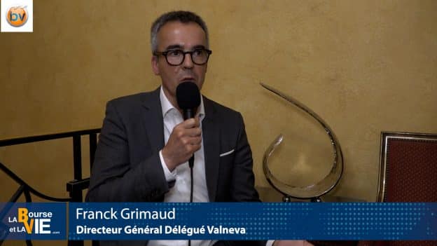 Franck Grimaud Directeur Général Délégué Valneva (Tous droits réservés 2024 www.labourseetlavie.com)